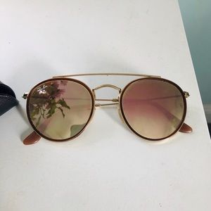 Ray-Ban Round Double Bridge Sunglasses